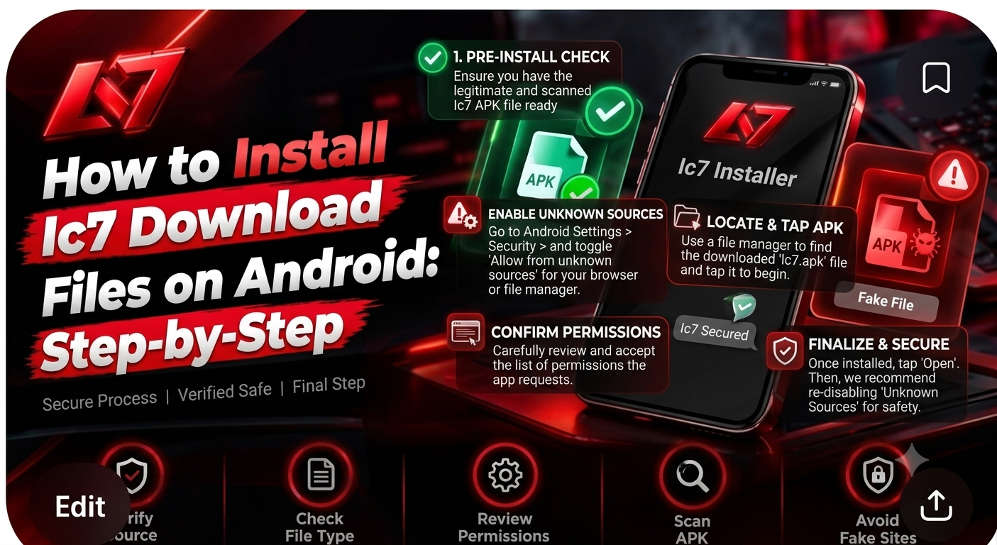 Install Ic7 APK Download Files on Android (Step-by-Step Guide)
