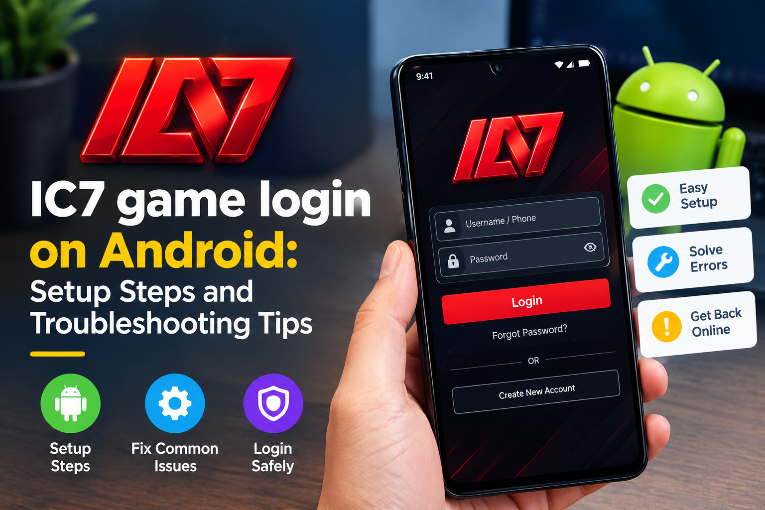 IC7 game login