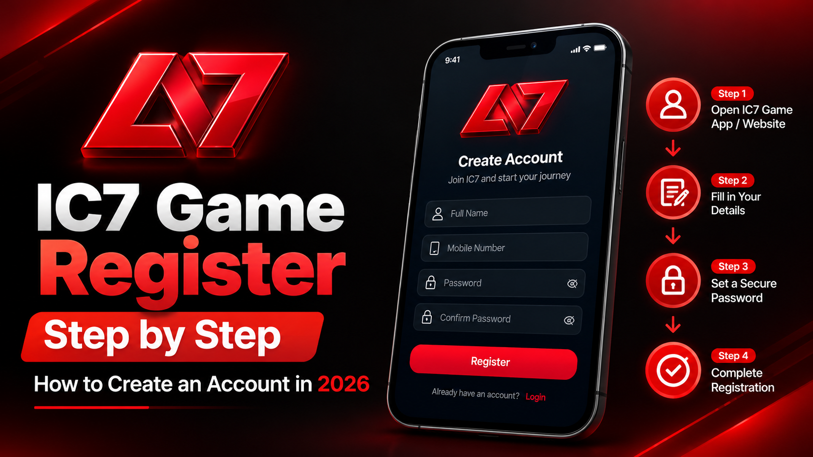 Ic7 game register